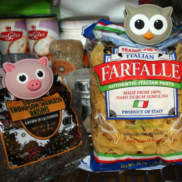 Kikkerland Pig Talking Bag Clip