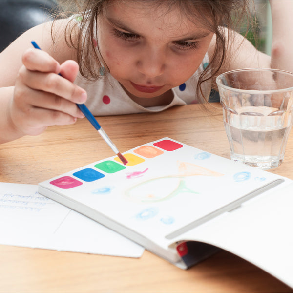 kikkerland Postcard Paint Book