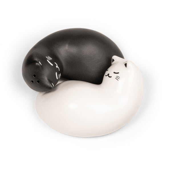 kikkerland Purrfect Salt & Pepper Shakers
