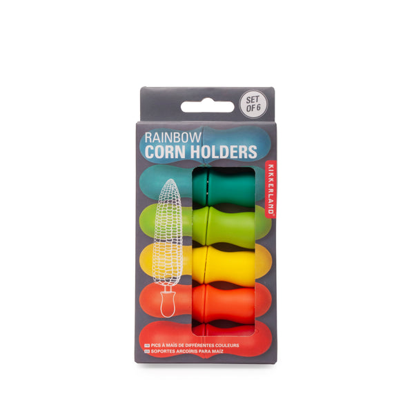 Kikkerland Rainbow Corn Holders