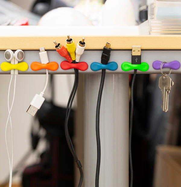 Kikkerland Rainbow Grip Magnets