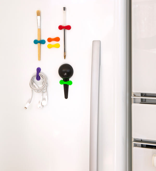 Kikkerland Rainbow Grip Magnets