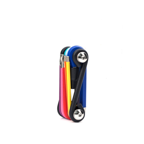 kikkerland Rainbow Multi-Tool Set