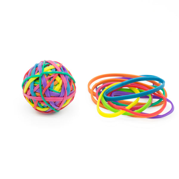 kikkerland Rainbow Rubberbands