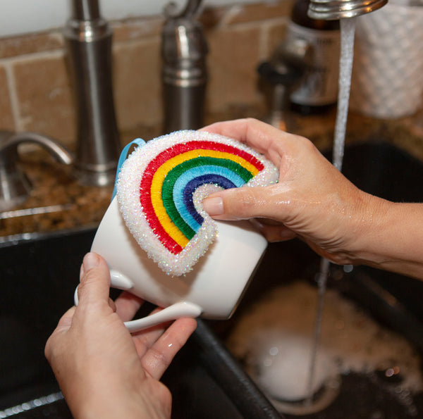 Kikkerland Rainbow Sponges