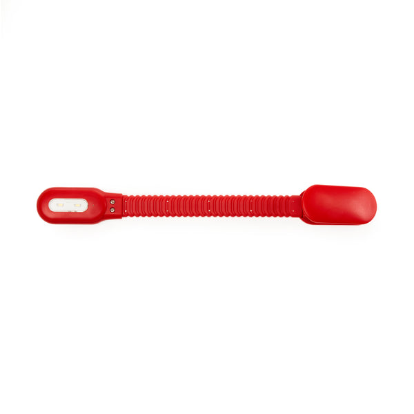 Kikkerland Rechargable Booklight Red