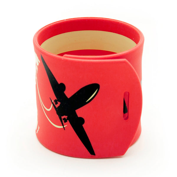 Kikkerland Red Slap Luggage Tag