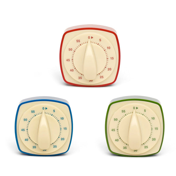 kikkerland Retro Kitchen Timer