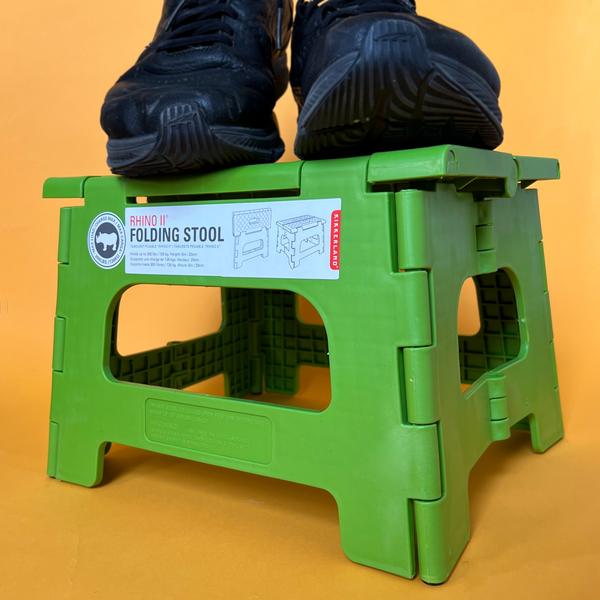 Kikkerland Rhino® II Step Stool Green