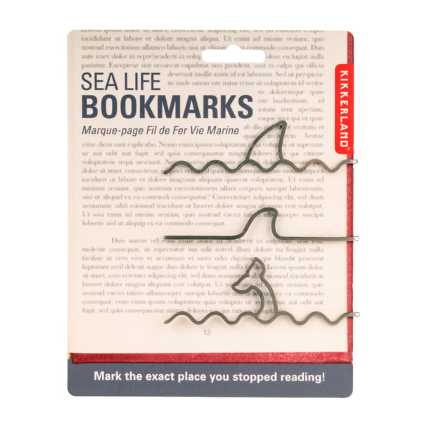 Kikkerland Sea Life Bookmarks