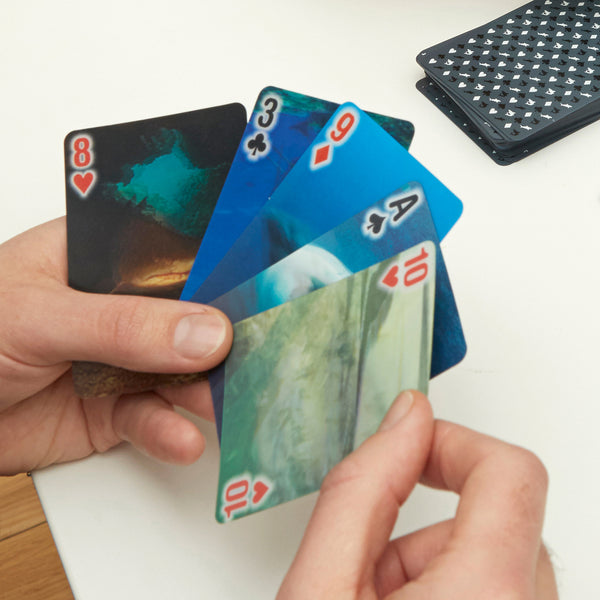Kikkerland Shark 3D Playing Cards