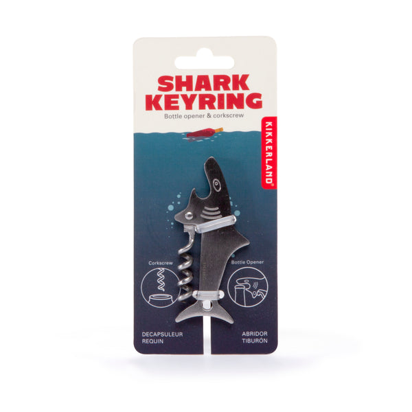 Kikkerland Shark Key Ring