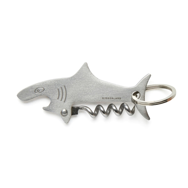 kikkerland Shark Key Ring