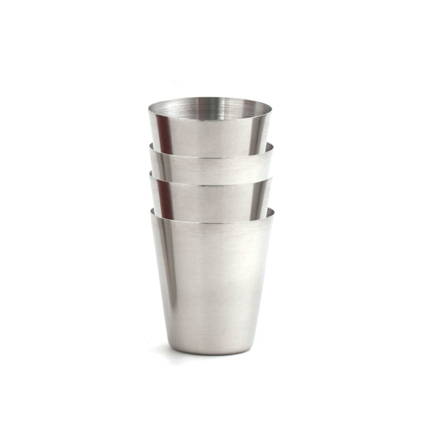 Kikkerland Shot Glasses With Leather Case