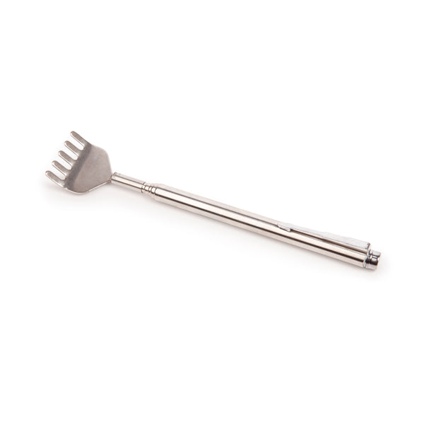 kikkerland Silver Telescopic Back Scratcher