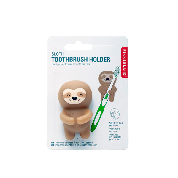 Kikkerland Sloth Toothbrush Holder