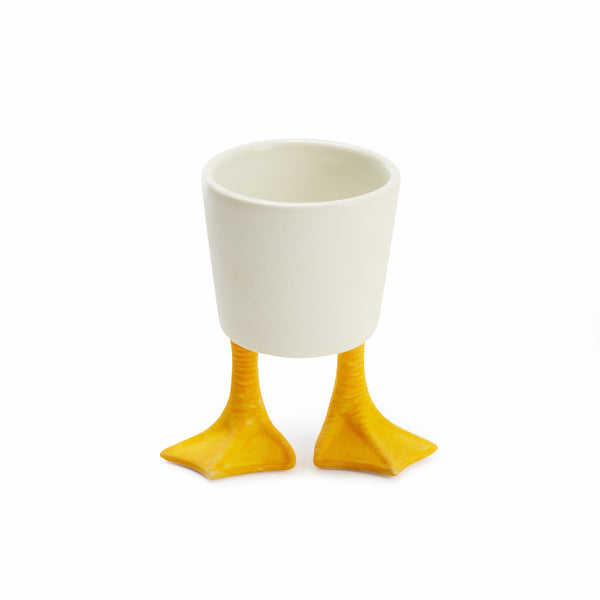 kikkerland Small Duck Feet Planter