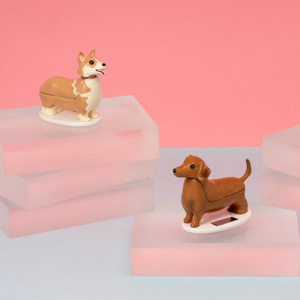 Kikkerland Solar Corgi