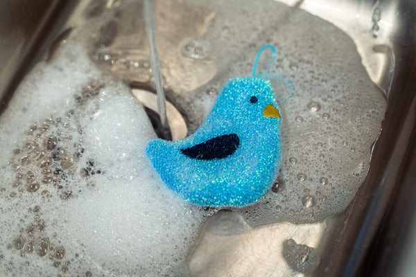 Kikkerland Songbird Scrubber Set