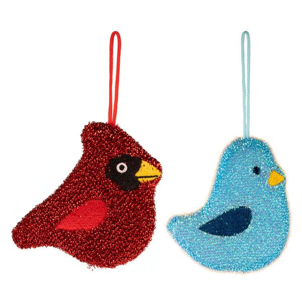 kikkerland Songbird Scrubber Set