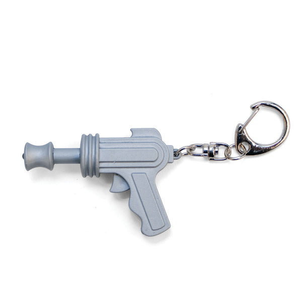 kikkerland Space Gun LED & Sound Keychain