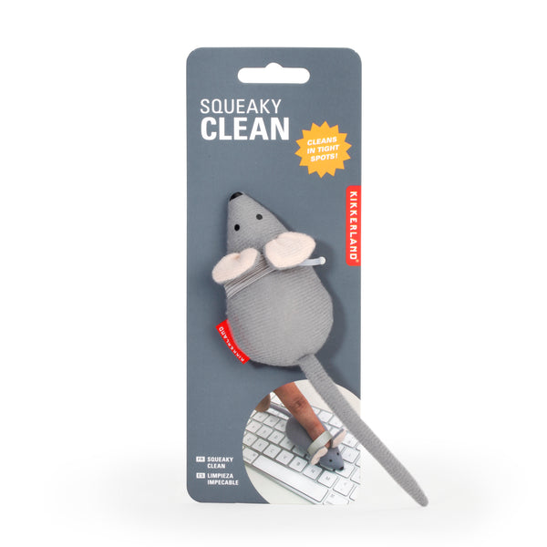 Kikkerland Squeaky Clean Mouse