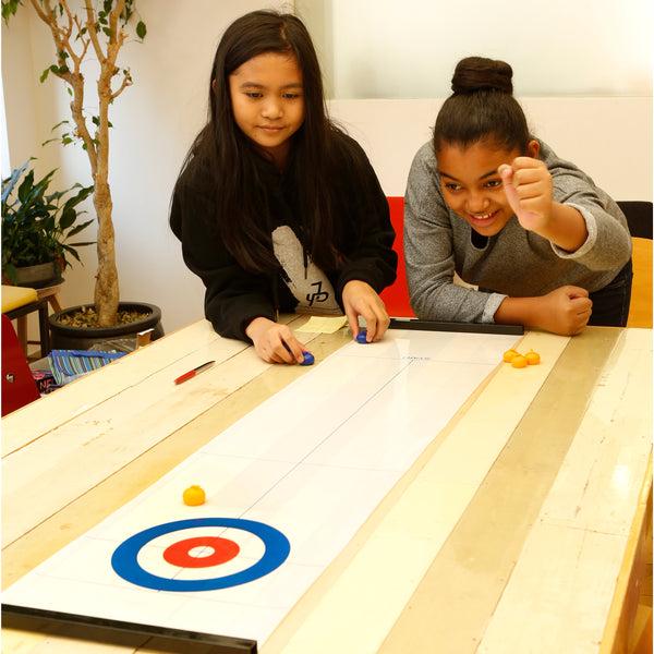 Kikkerland Table Top Curling Game