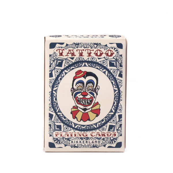 kikkerland Tattoo Playing Cards