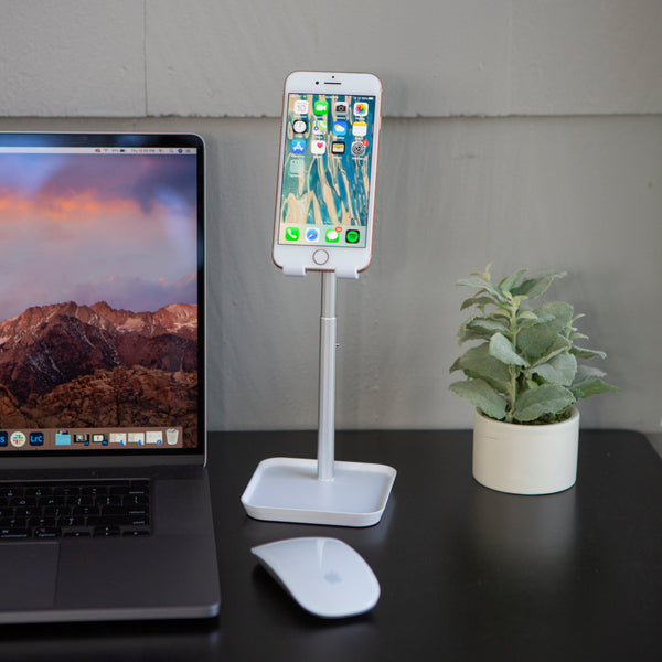 Kikkerland The Perfect Phone Stand In White