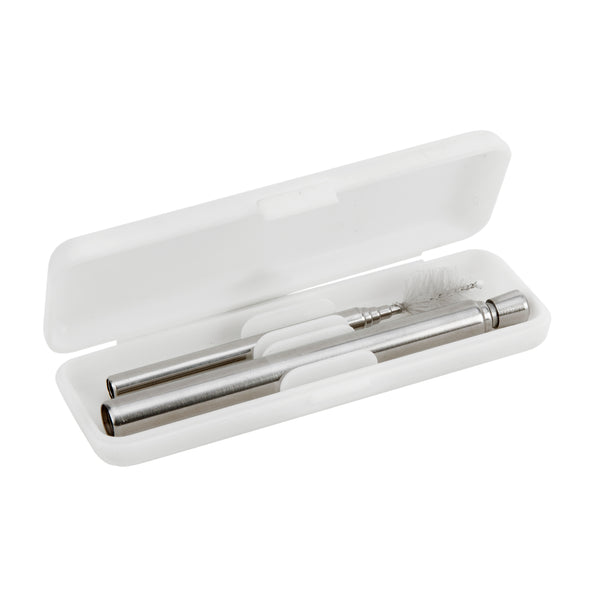 Kikkerland Travel Straw Set