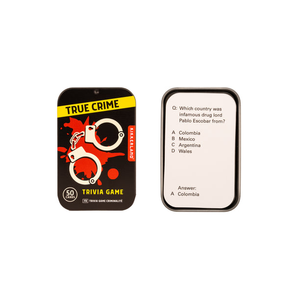 Kikkerland True Crime Trivia