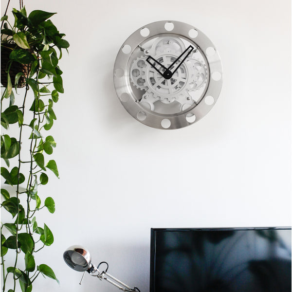 Kikkerland Wall Gear Clock