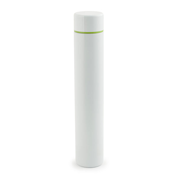 kikkerland White Slim Bottle