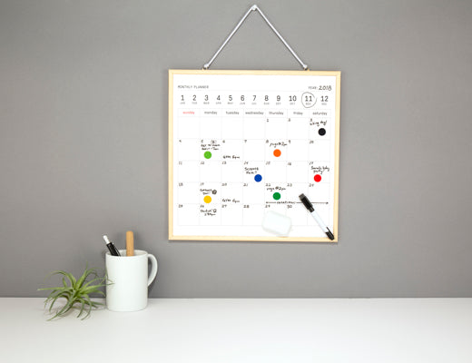 Kikkerland Whiteboard Calendar