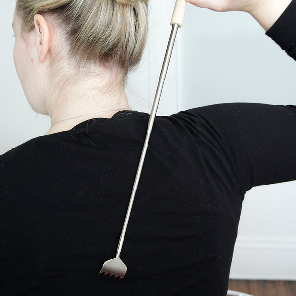 kikkerland Wooden Back Scratcher