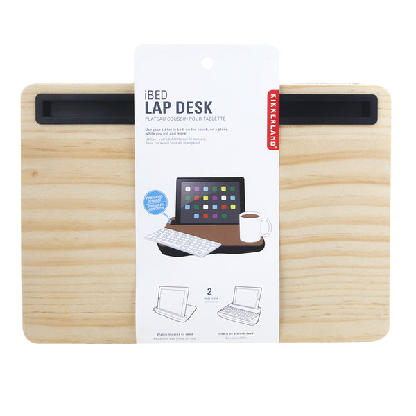 Kikkerland Wooden IBed Lap Desk
