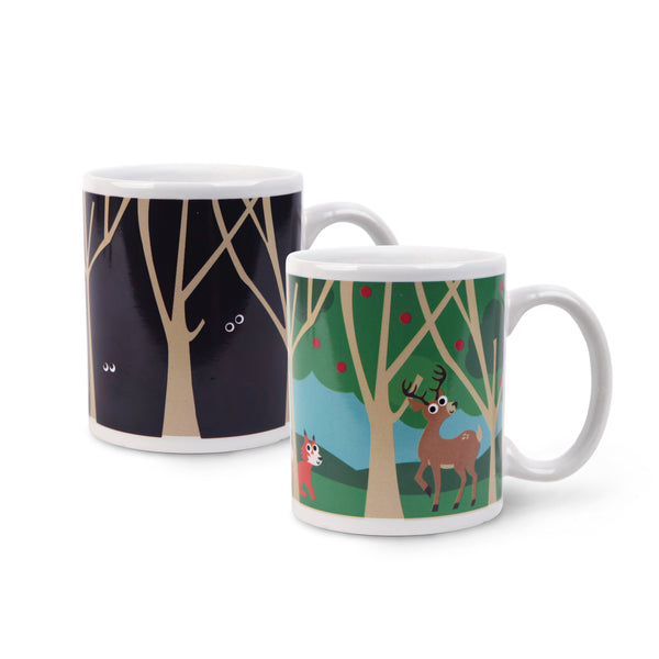 kikkerland Woodlands Morph Mug