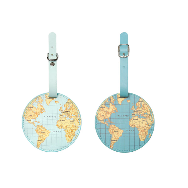 kikkerland World Traveler Luggage Tag