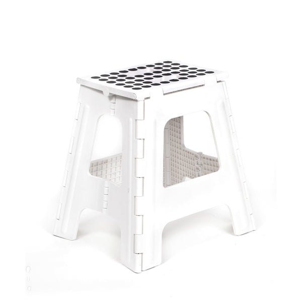 kikkerland Rhino® II Tall Folding Step Stool White