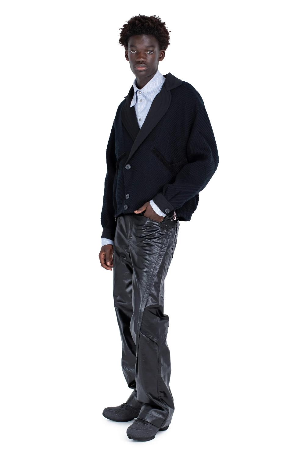 kiko kostadinov Exclusive – LIPELLA BOMBER JACKET - MATT BLACK/NIGHT BLACK