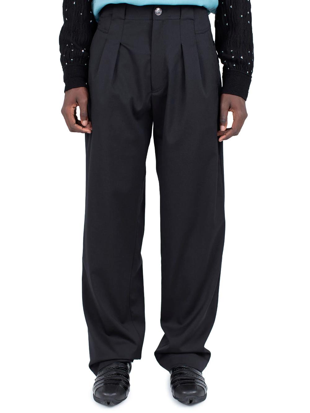 Kiko Kostadinov Exclusive – HAIN TROUSER - NIGHT BLACK