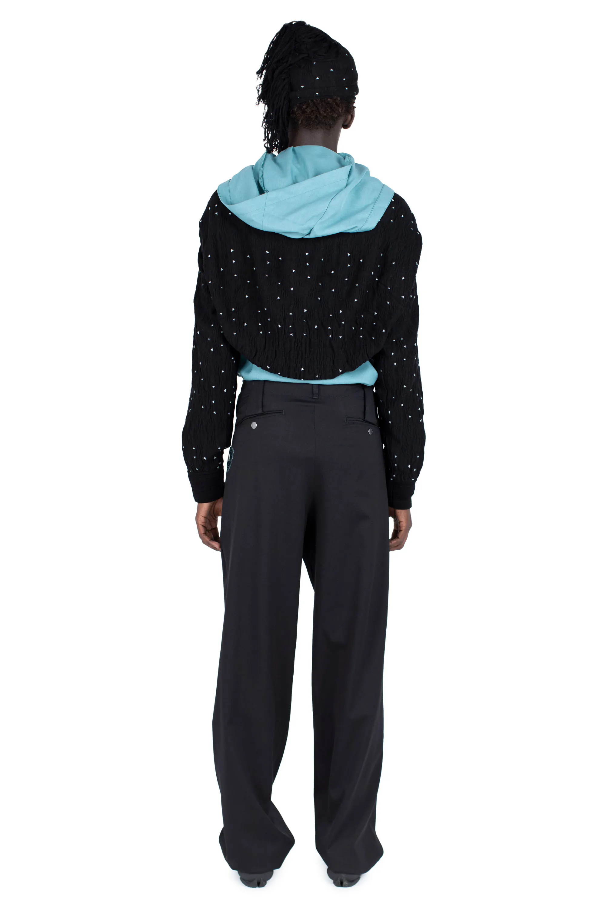 Kiko Kostadinov Exclusive – HAIN TROUSER - NIGHT BLACK