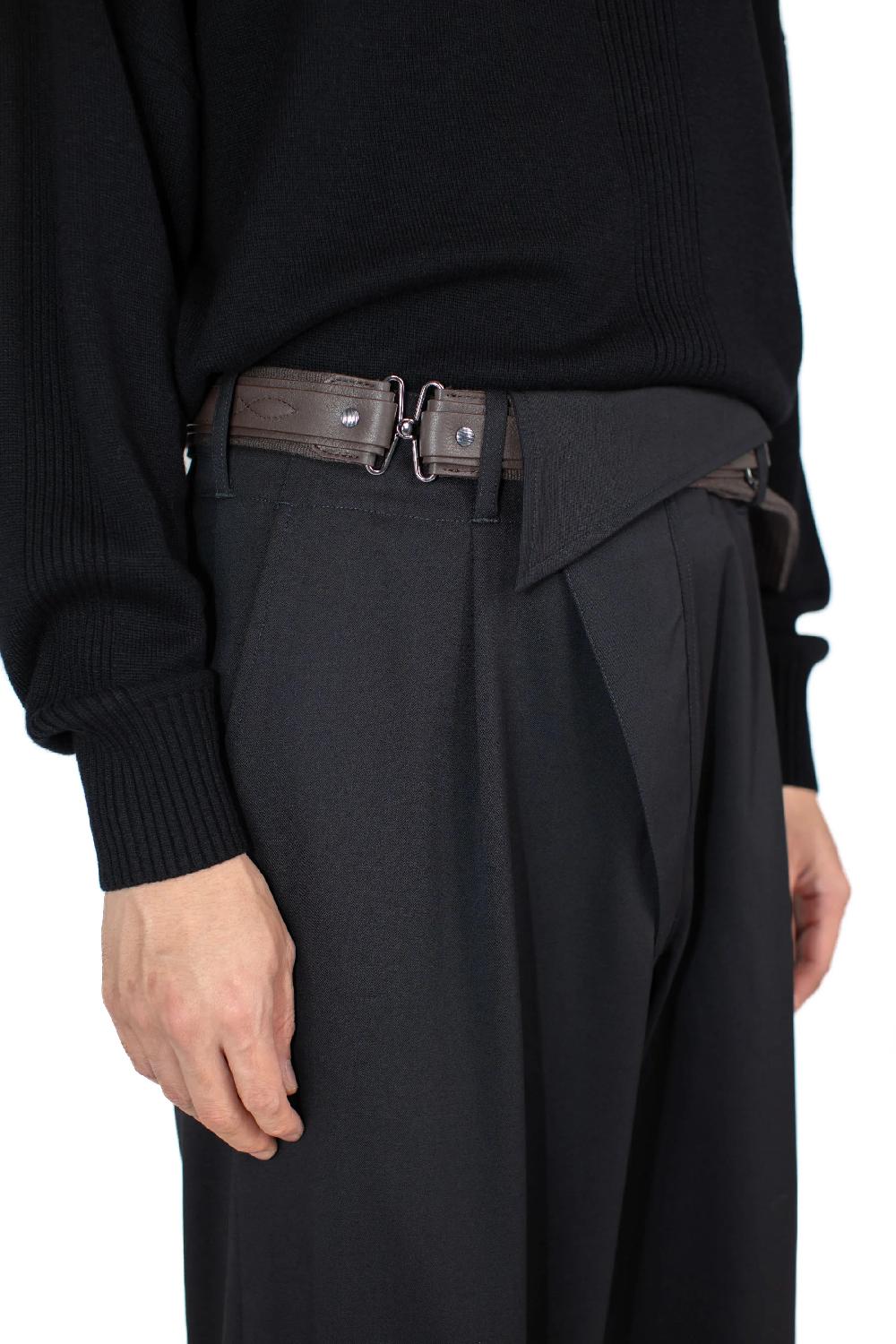 Kiko Kostadinov INEX BELT - CHOCOLATE