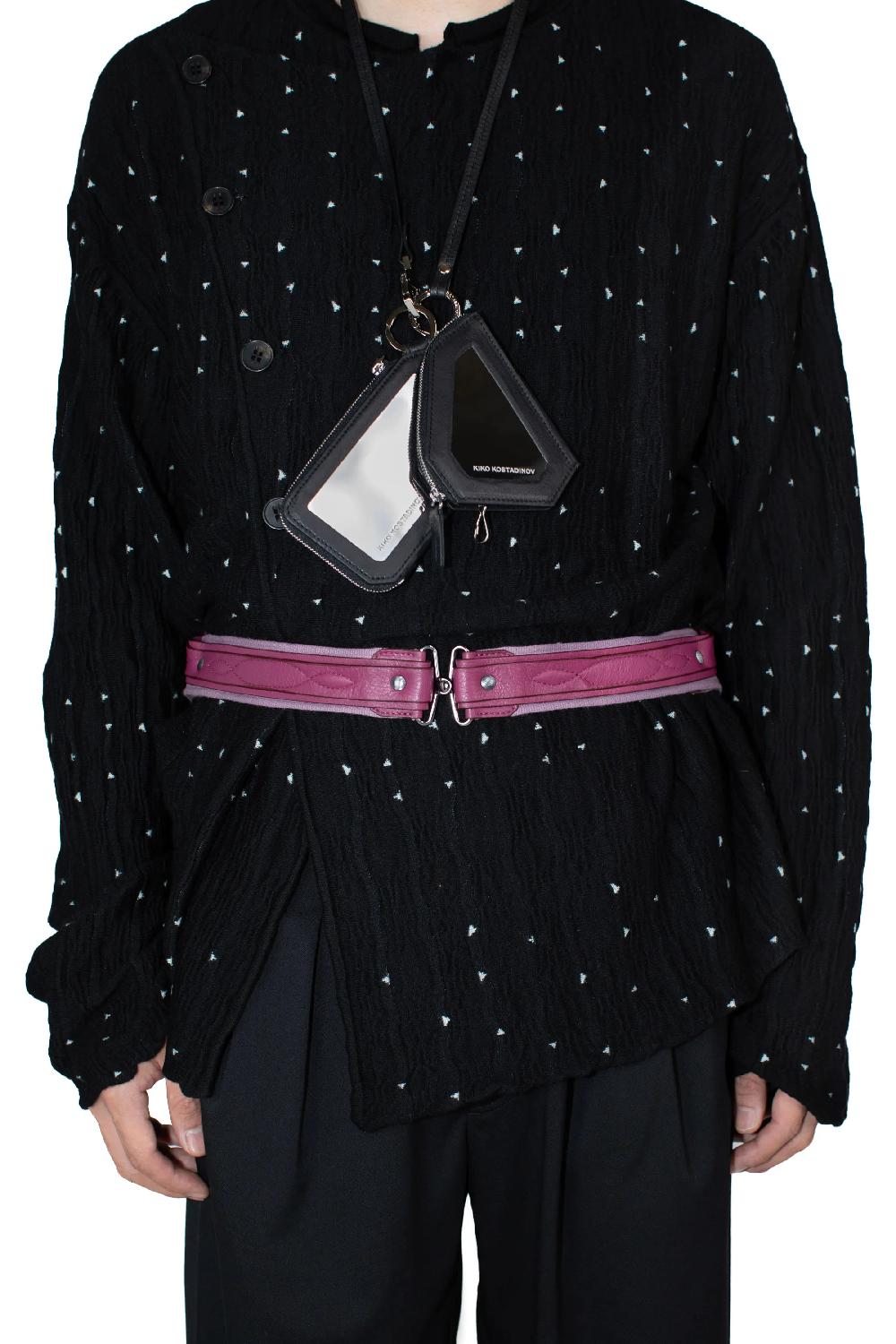 Kiko Kostadinov INEX BELT - RED WINE