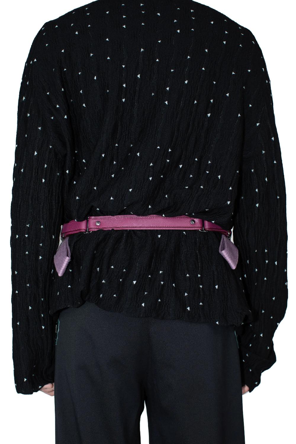 Kiko Kostadinov INEX BELT - RED WINE