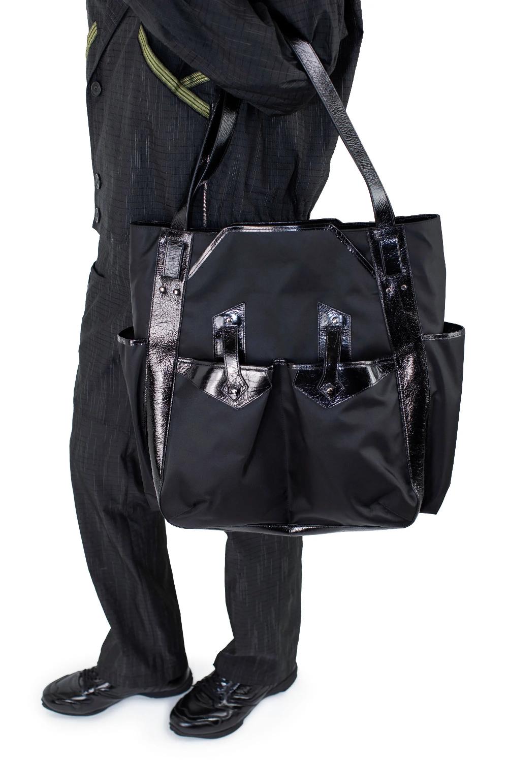 Kiko Kostadinov INEX TOTE BAG - BLACK