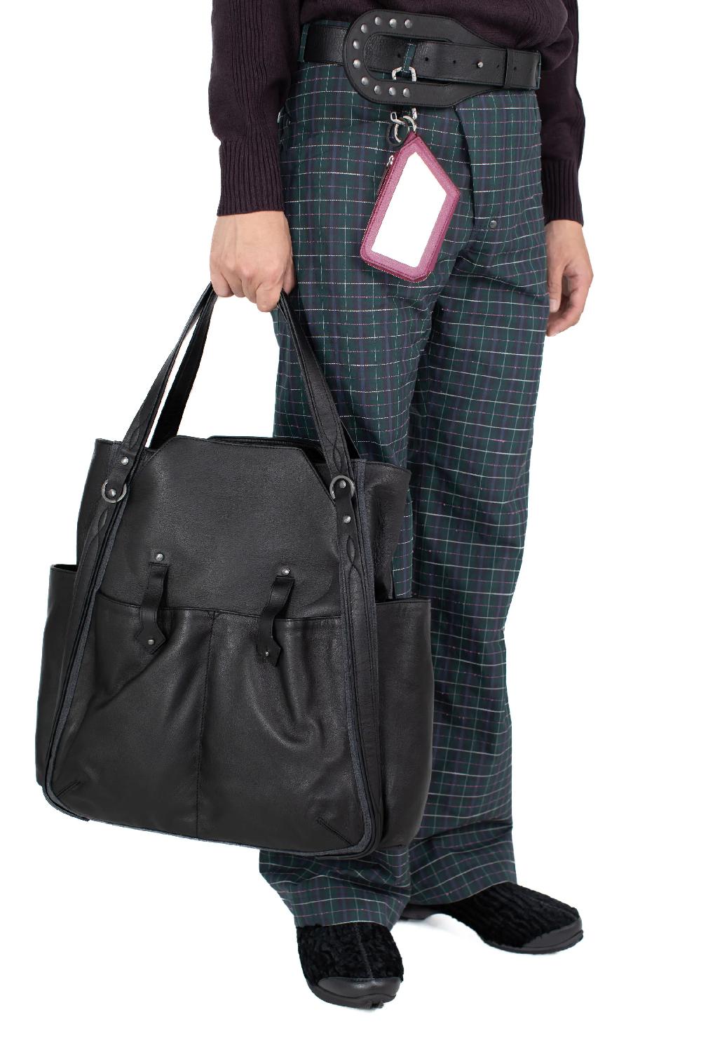 Kiko Kostadinov INEX TOTE BAG - BLACK OBSIDIAN