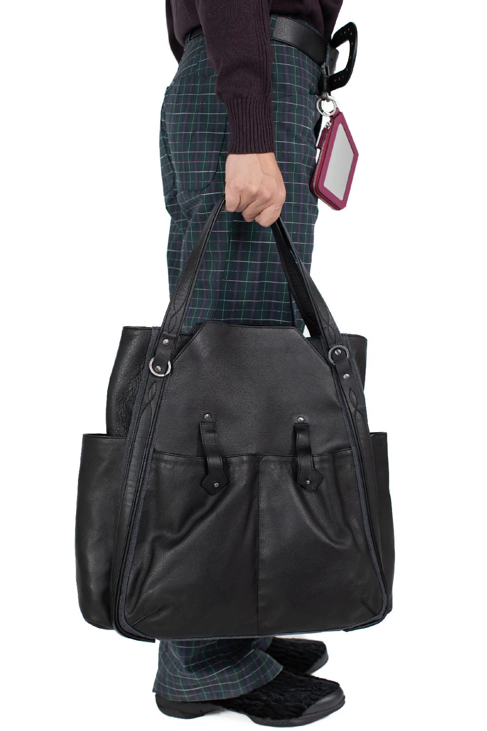 Kiko Kostadinov INEX TOTE BAG - BLACK OBSIDIAN