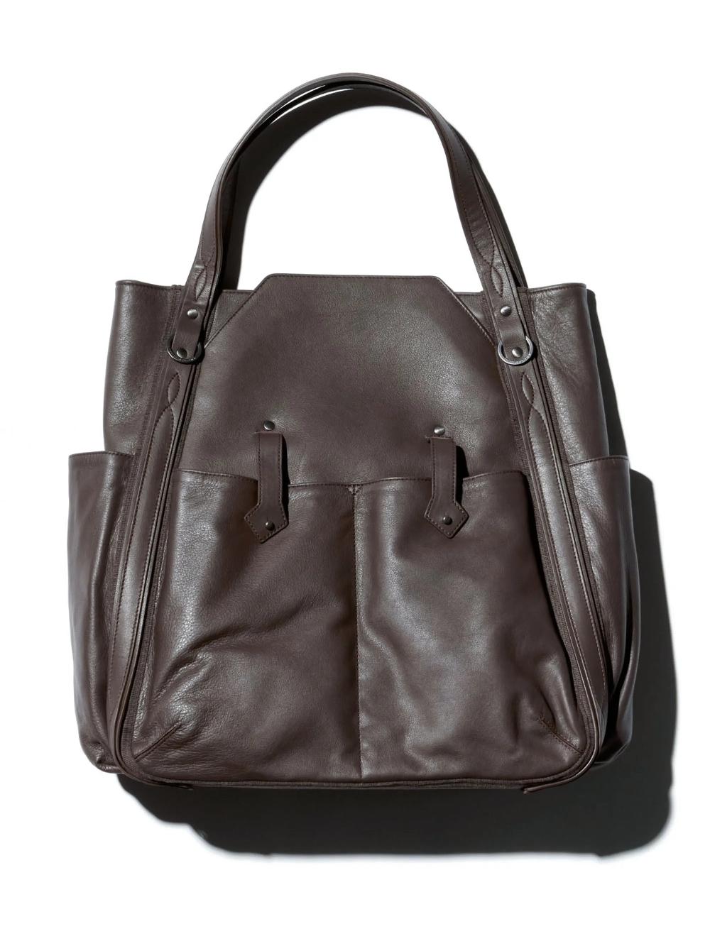 Kiko Kostadinov INEX TOTE BAG - CHOCOLATE