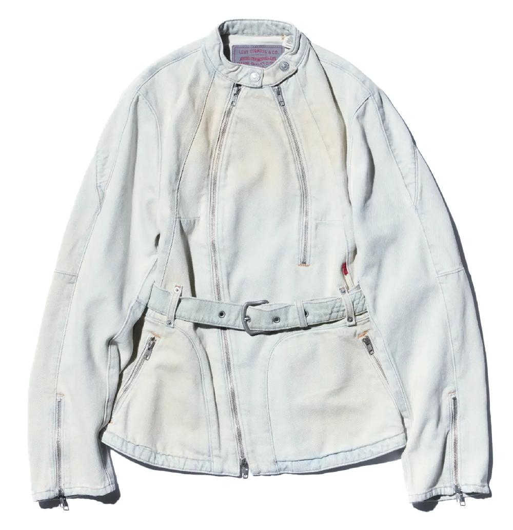 kiko kostadinov LEVI'S CARINA WAISTED JACKET - LUPIN